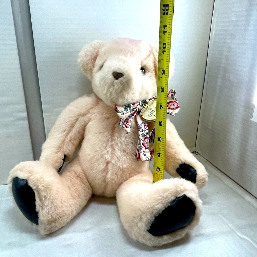 Vintage 1992 Gund Victoria secret Fluffy light pink Plush Collectible rare - Picture 9 of 14